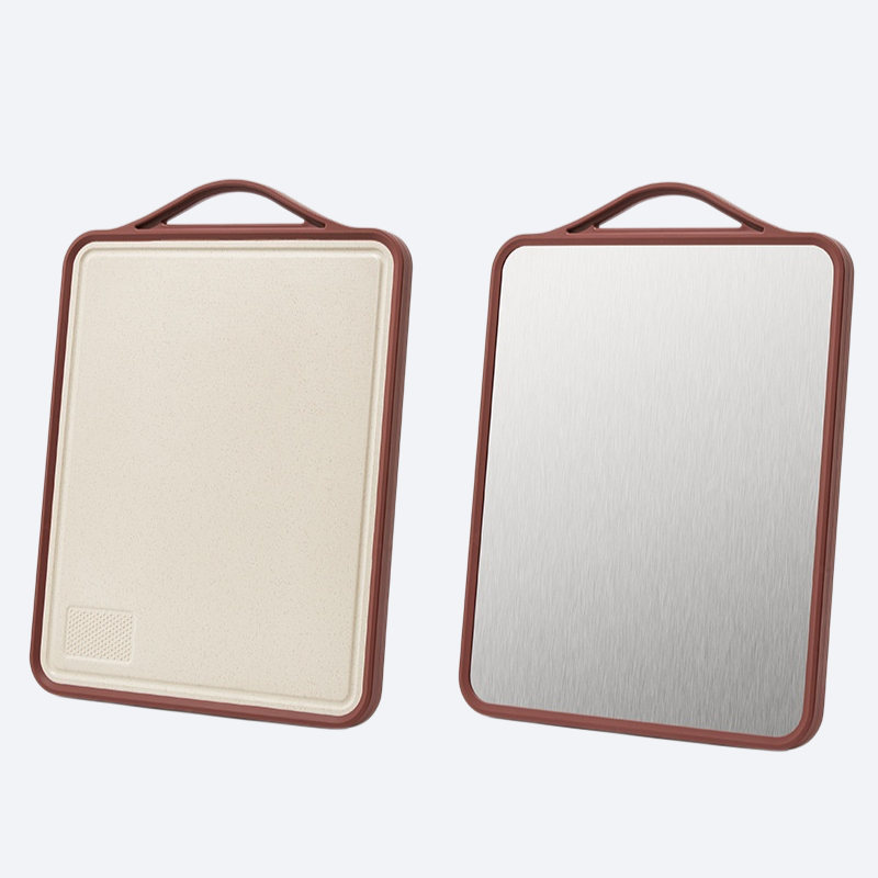 스테인리스 스틸 & 플라스틱 양면 도마