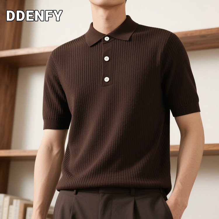 ビジネスにも使えるシンプルなポロシャツ半袖