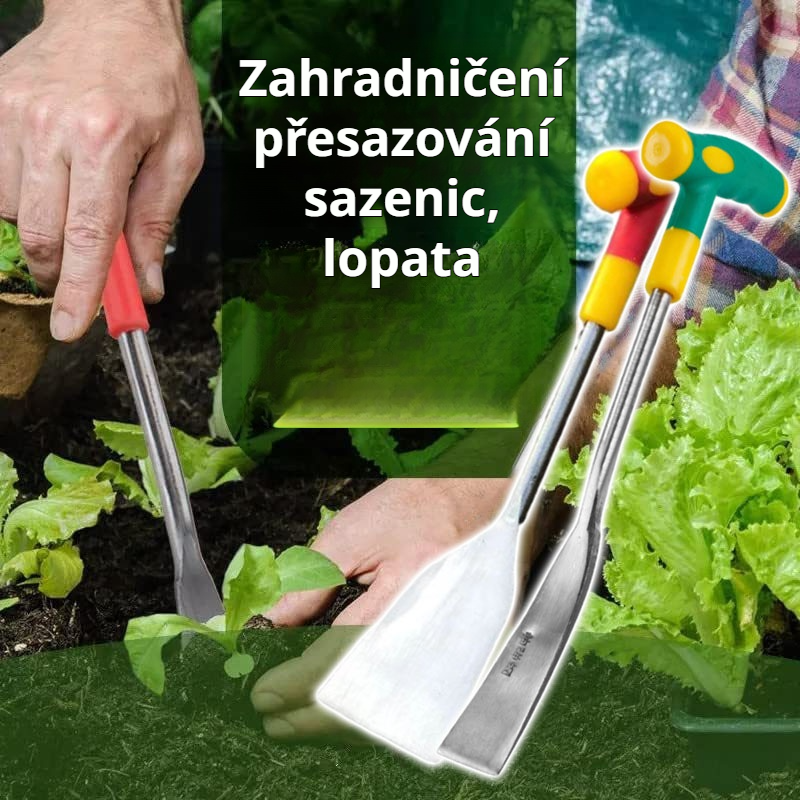 Víceúčelová zahradní a zemědělská motyčka