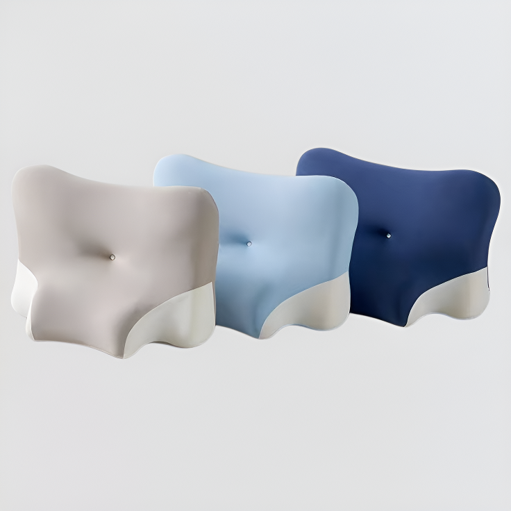 多功能記憶棉冰絲趴睡枕