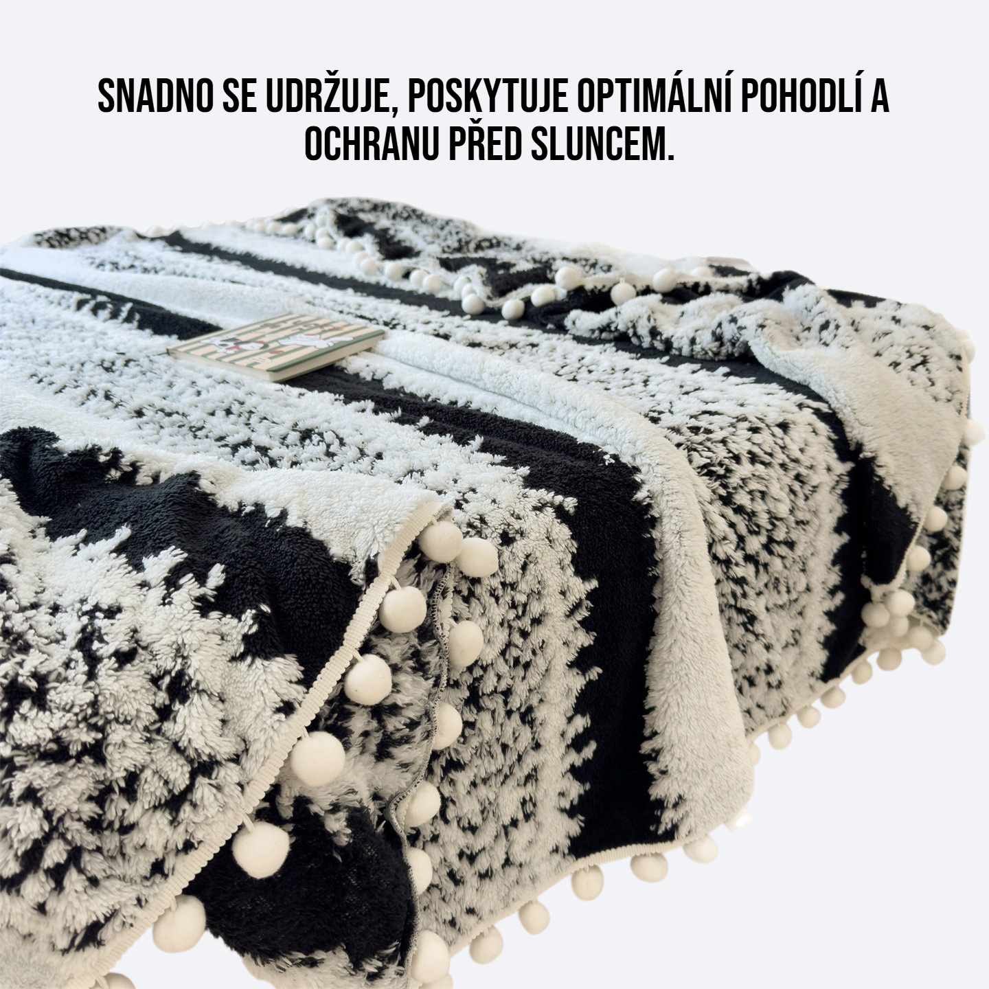 Multifunkční zahuštěná sluneční pohovka přikrývka