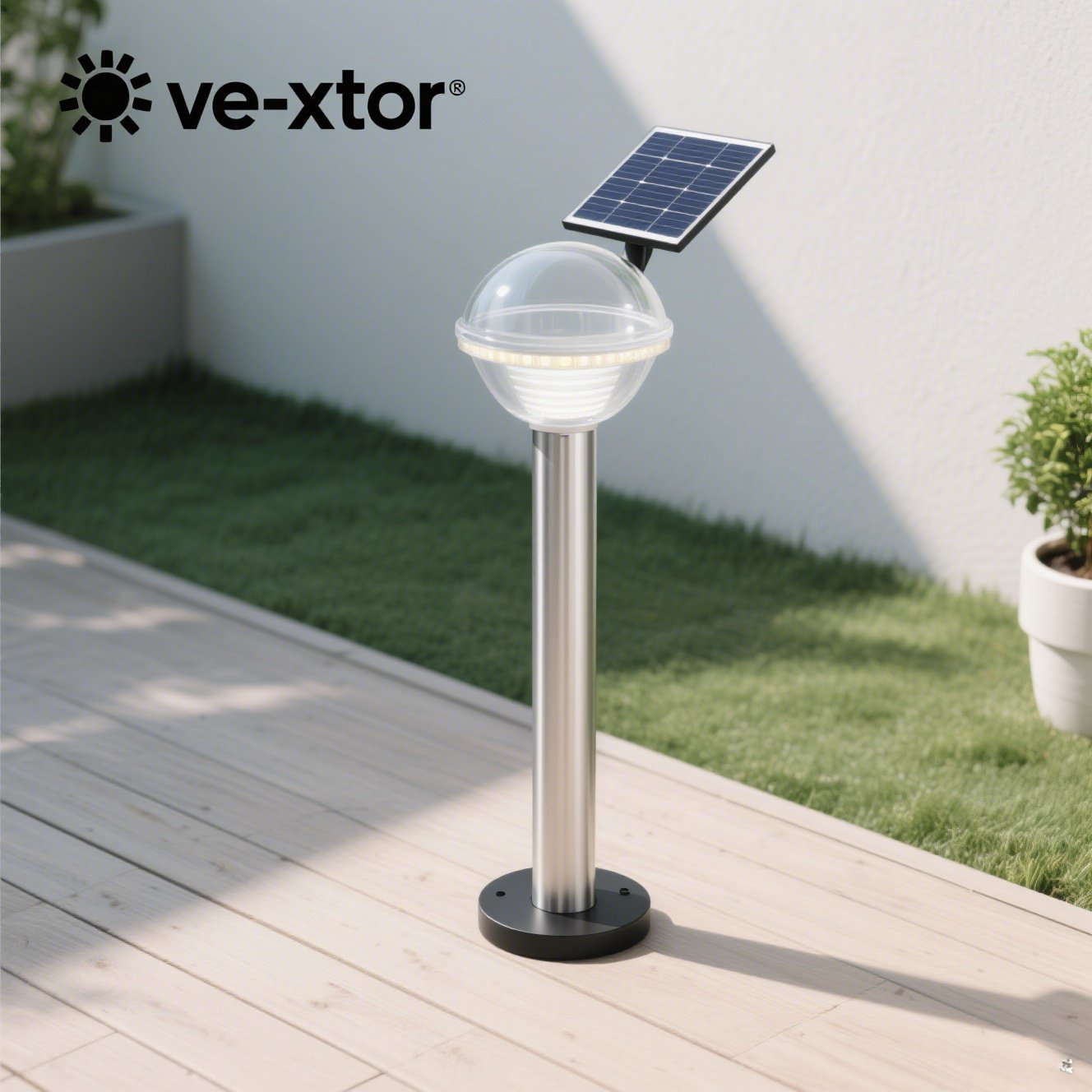 Luces solares para jardín