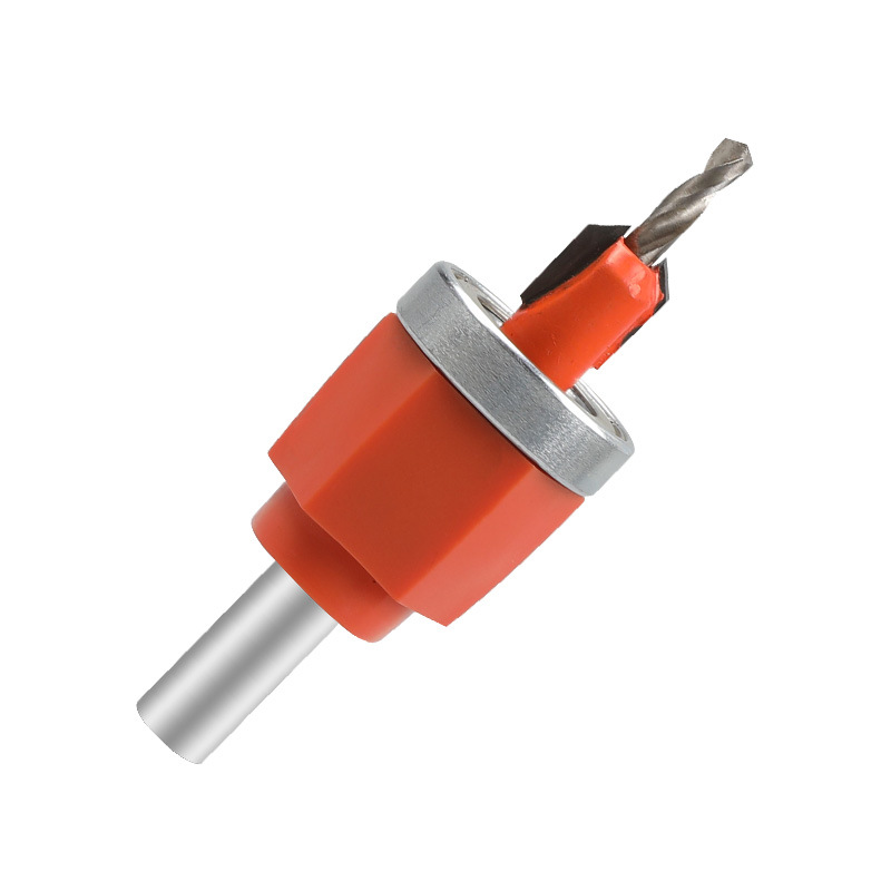 Sada zahlubovacích vrtáků, kleště a otvírač děr