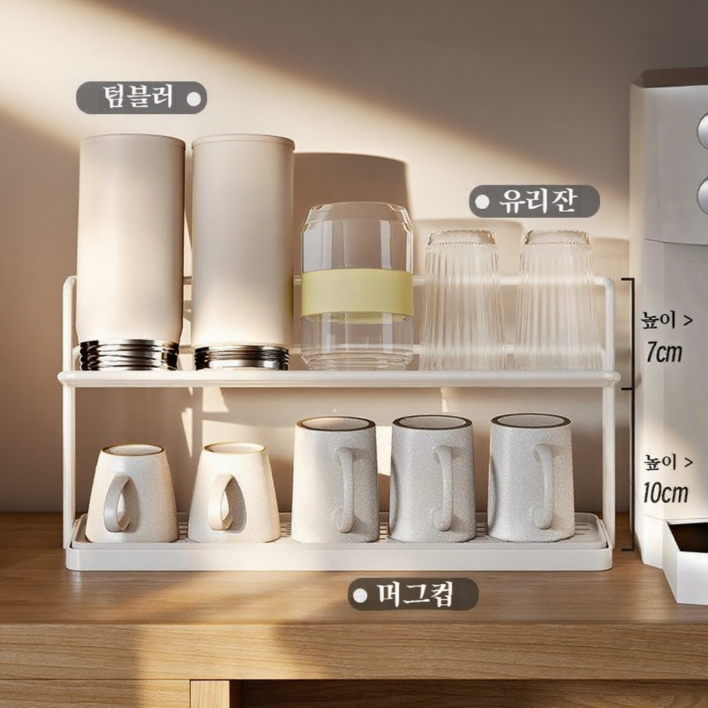 비주얼 열 방지 대나무 커버 이중 수납 컵 홀더 세라믹 세라믹 컵 두꺼운 수납 홀더 물빠짐 컵 홀더