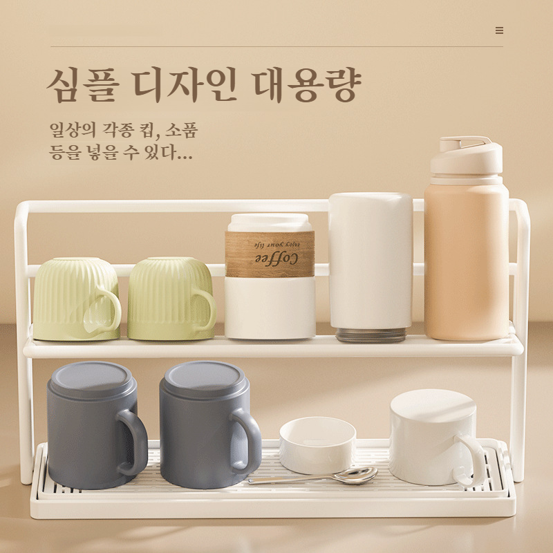 비주얼 열 방지 대나무 커버 이중 수납 컵 홀더 세라믹 세라믹 컵 두꺼운 수납 홀더 물빠짐 컵 홀더