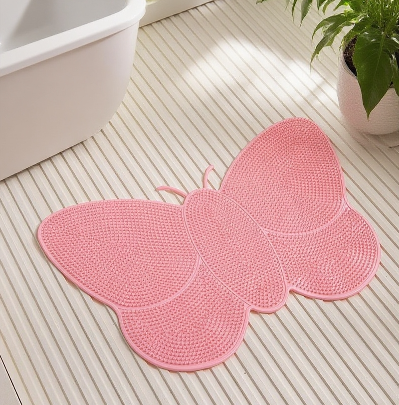 子供が安全に使えるバタフライマット