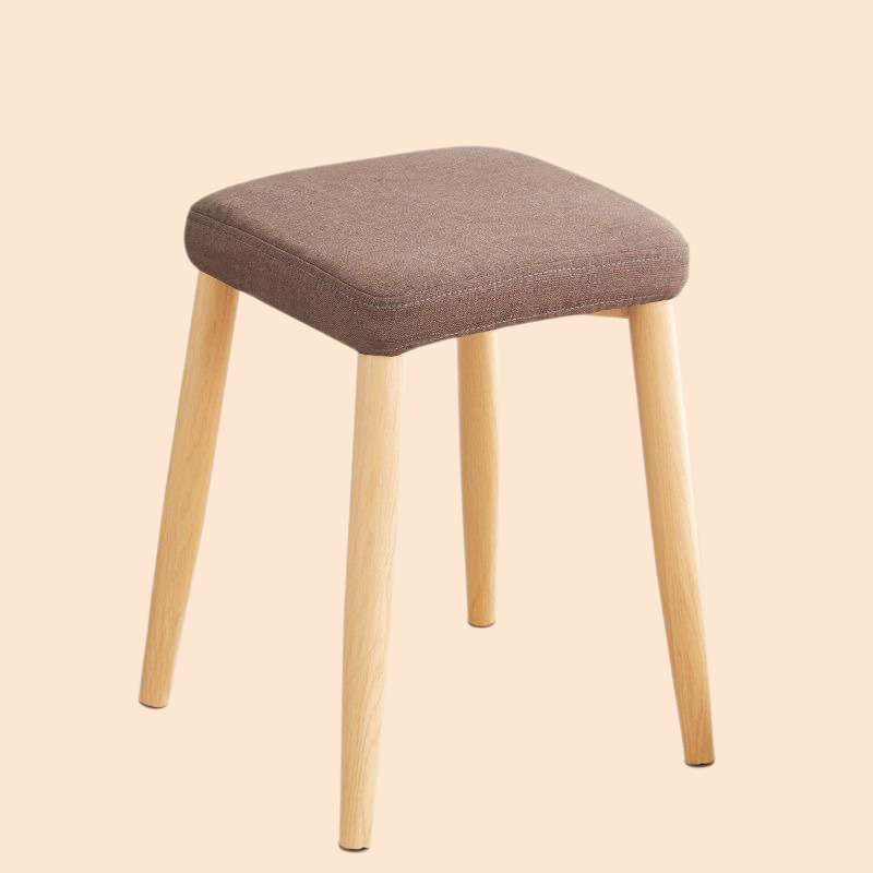 ソフトパッド家庭用モダンでシンプルな折りたたみ可能なスクエアスツール