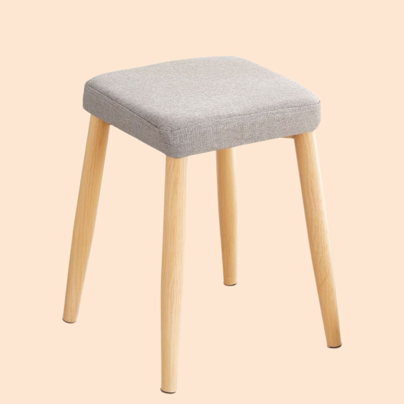ソフトパッド家庭用モダンでシンプルな折りたたみ可能なスクエアスツール