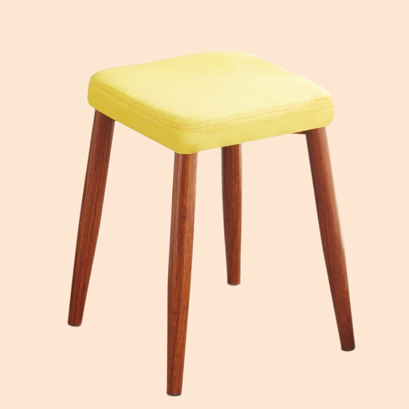 ソフトパッド家庭用モダンでシンプルな折りたたみ可能なスクエアスツール