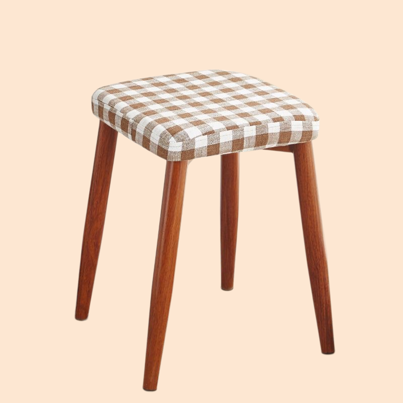 ソフトパッド家庭用モダンでシンプルな折りたたみ可能なスクエアスツール