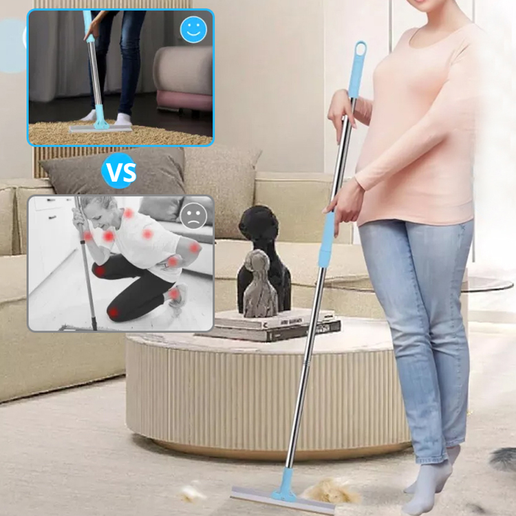 Cepillo Limpiador de Alfombras Extensible con Juego Completo