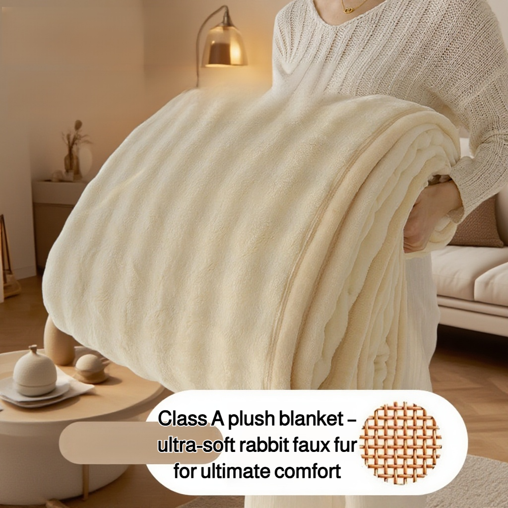 Milk Flannel Class A Warmth Blanket
