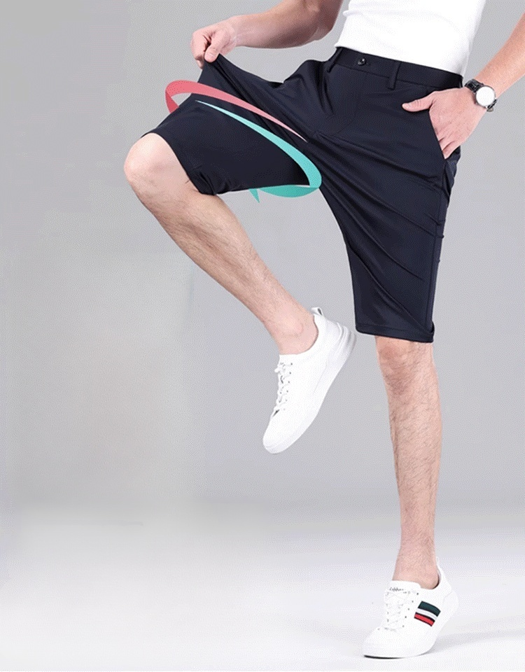 Short demi-long à effet rafraîchissant