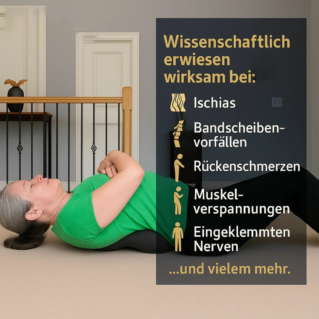 Professionelle Lendenstütze Rückenlehne Kissen