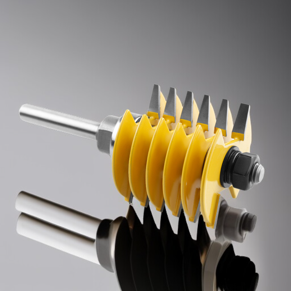 Fraise à entailler à 8 dents pour travail du bois