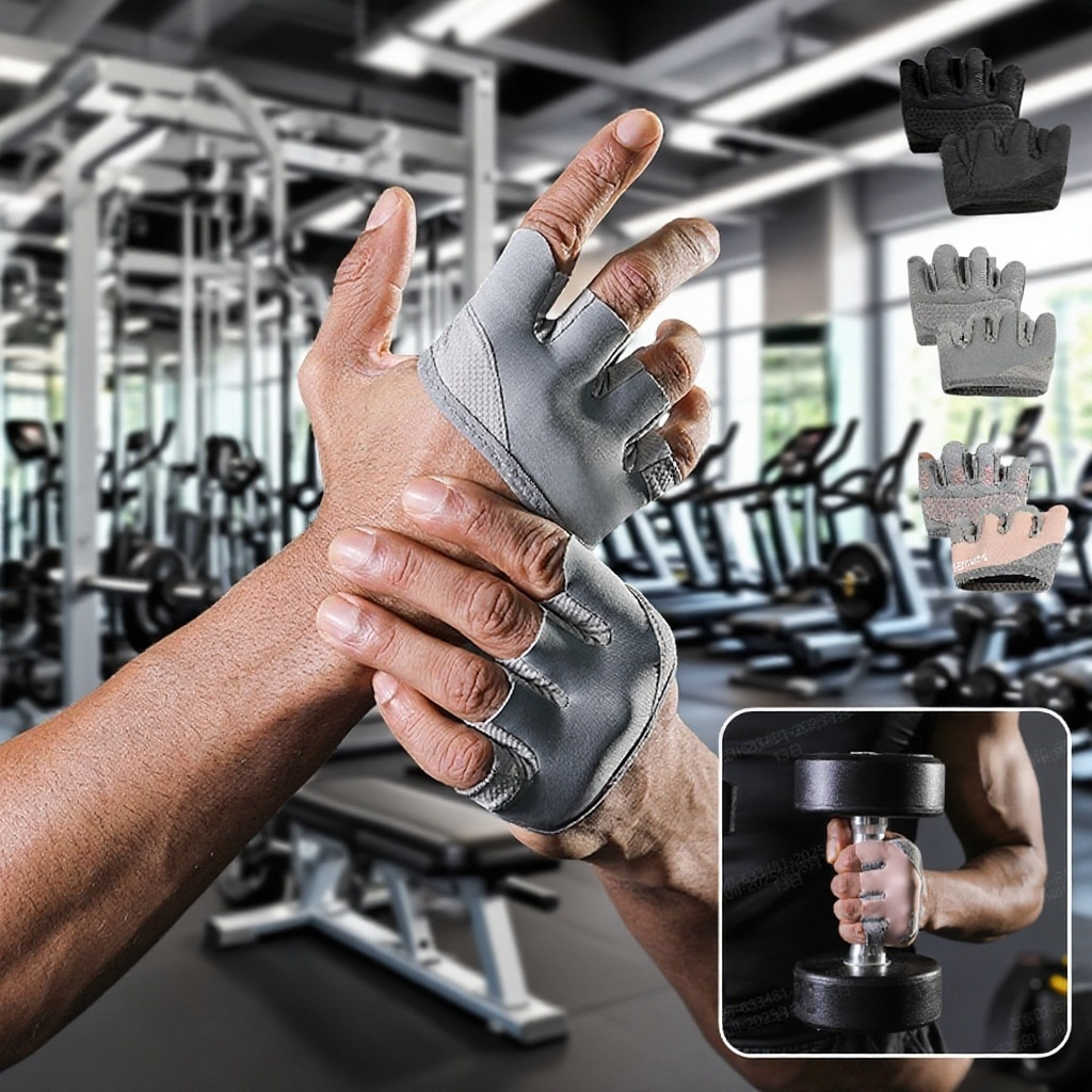 통풍성이 뛰어난 스포츠 장갑 상세 이미지