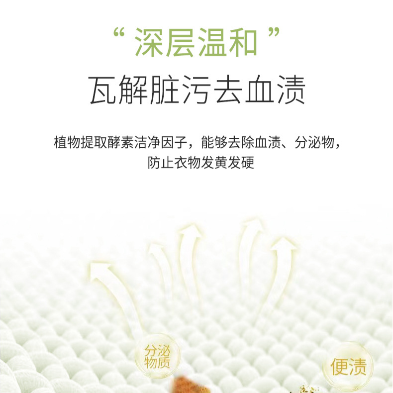 男女下着専用洗浄液血汚れ除去洗浄液専用汚れ除去洗濯液