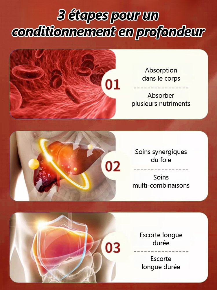 Pharmacie Shizhen de Hong Kong Patch de Chardon-Marie, Ginseng et Bergamote