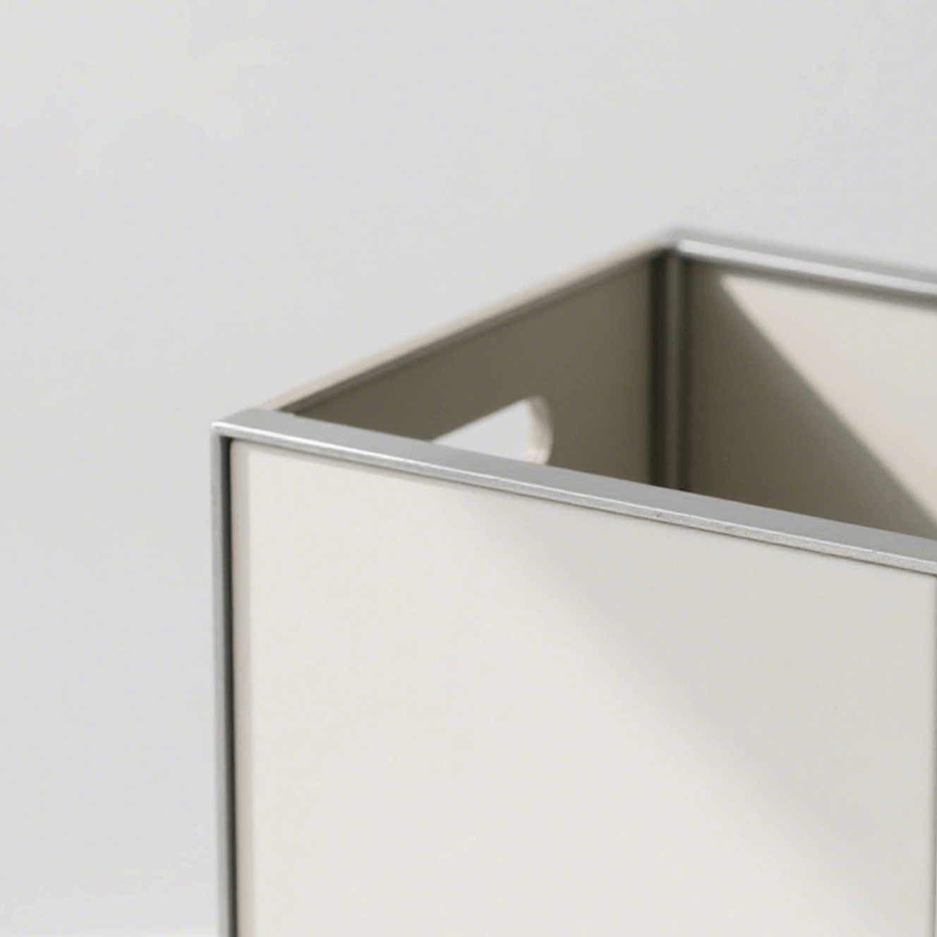 Cesto de ropa sucia de acero inoxidable para el hogar