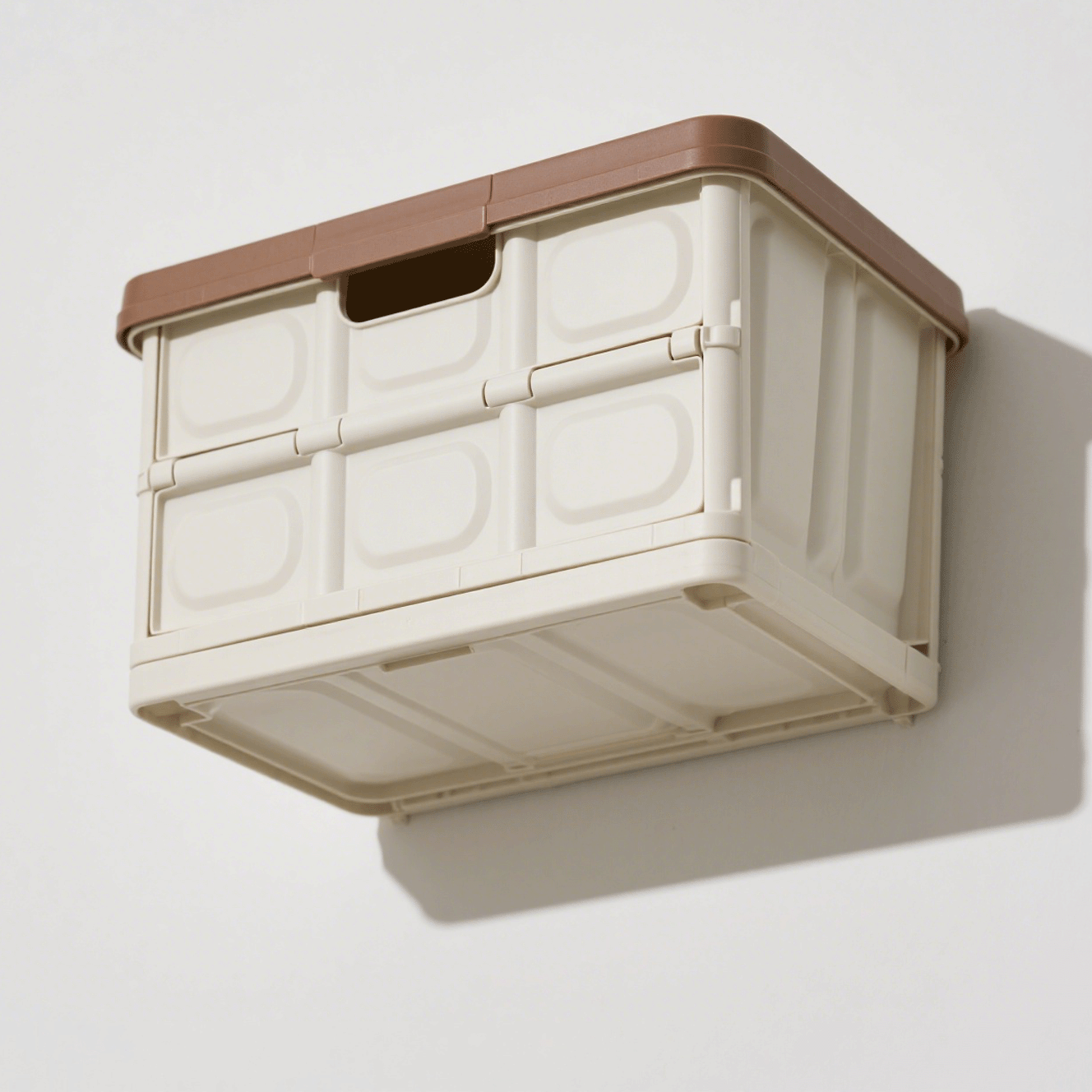 Caja de almacenamiento de PP plegable engrosada (3 piezas)