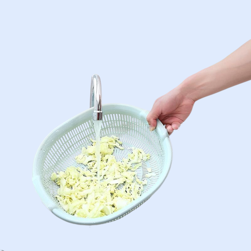 고급형 이중 채반 대형 물빠짐 바구니