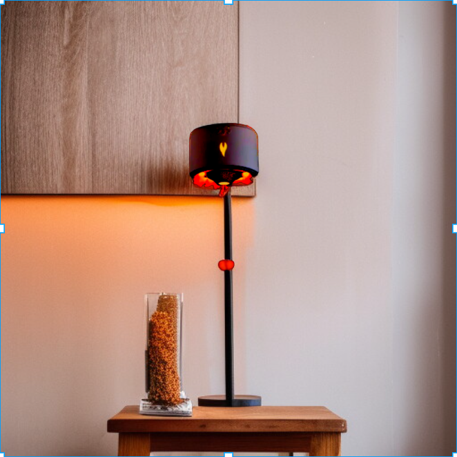 火山モチーフアロマ加湿器