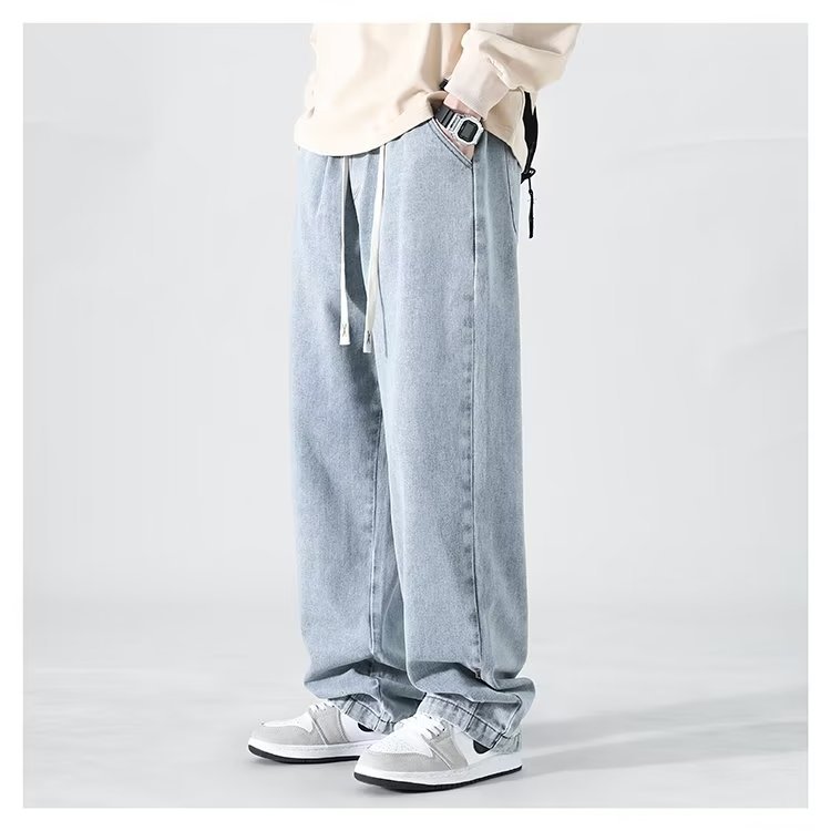 トレンドワイドパンツのディテール