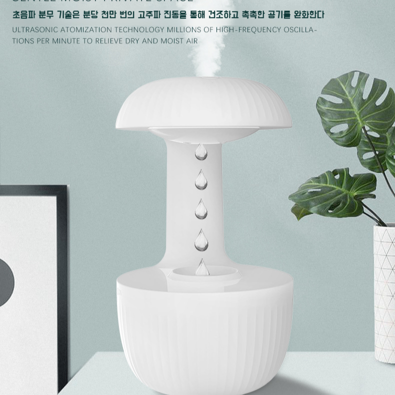 탁상용 휴대용 가습기 가정과 사무실에 적합한 소형 초음파 공기청정기 가습기