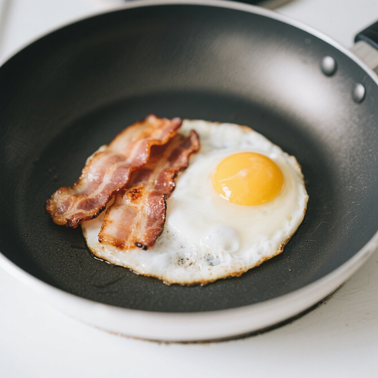 ノンスティック加工フライパンの全体写真