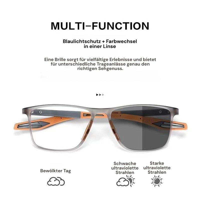 Rutschfeste, blaulichtblockierende Lesebrille