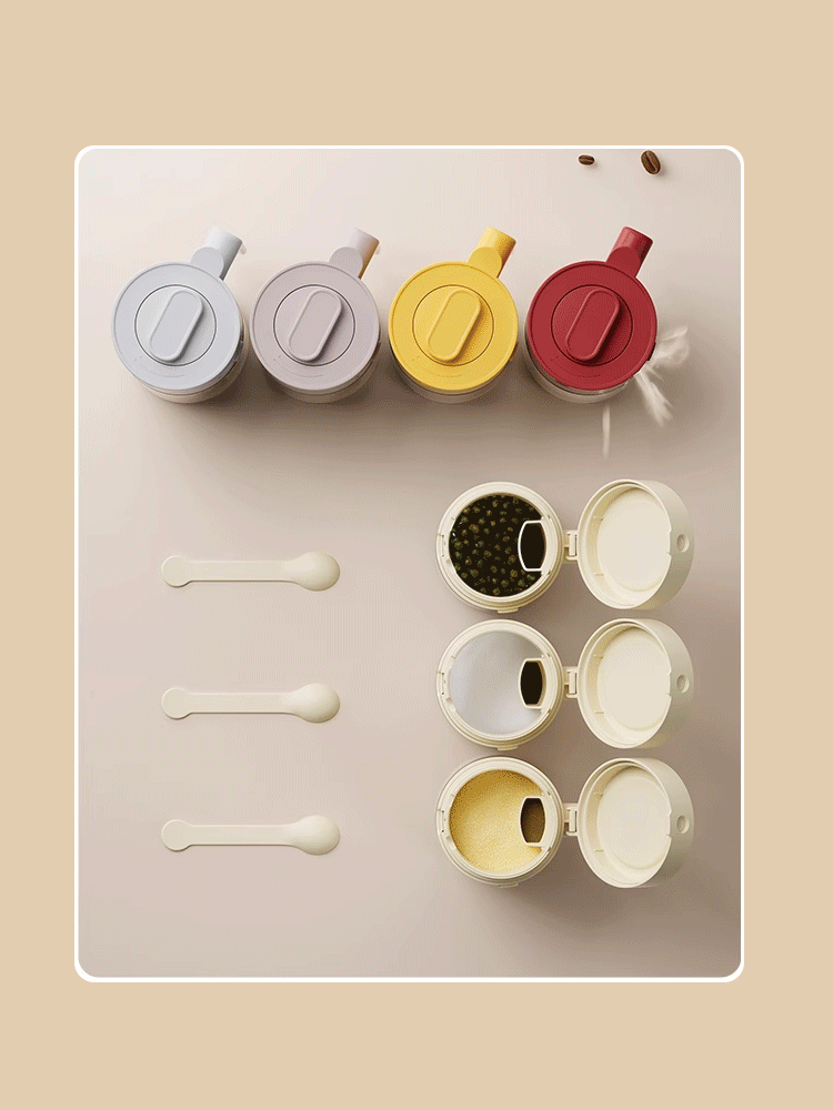 使い勝手抜群の調味料入れ