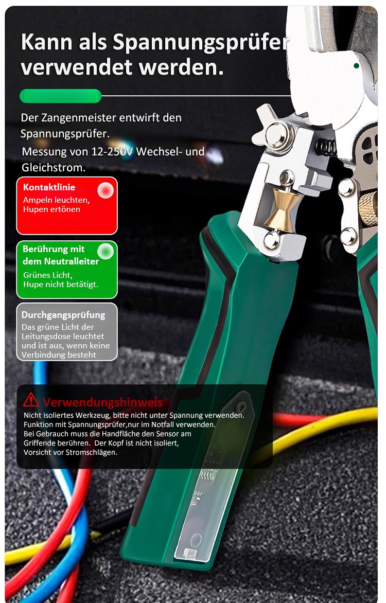10-in-1 Kombizange – scharf und vielseitig einsetzbar