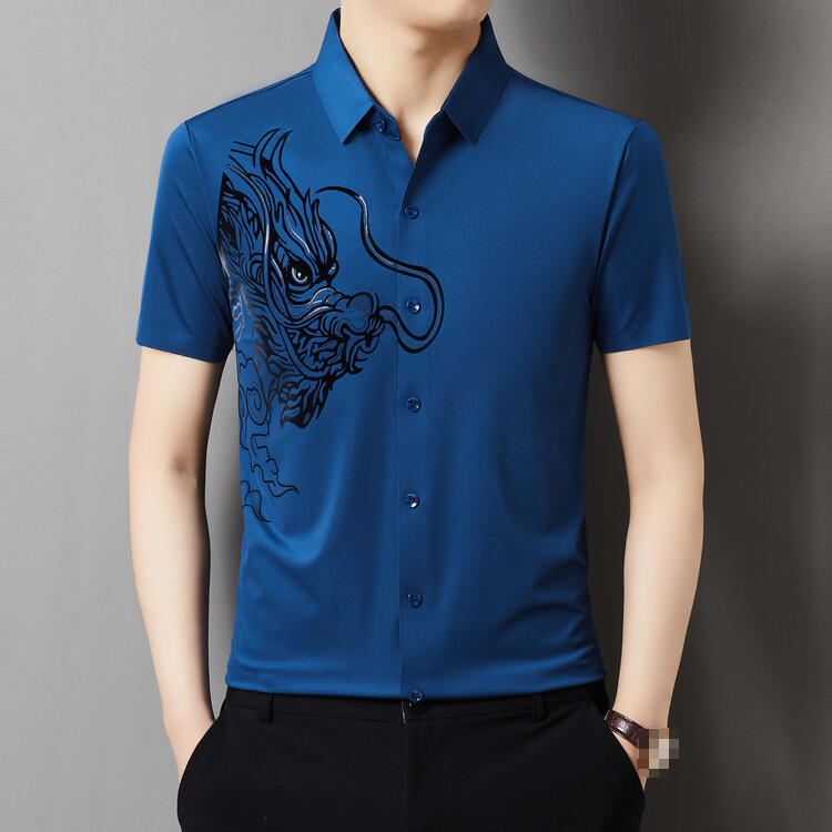 편안한 착용감의 남성 캐주얼 셔츠