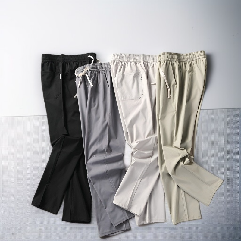 남성 속바지 고탄력 얇은 비즈니스 캐주얼 팬츠 삼방 패션 아이스 속바지