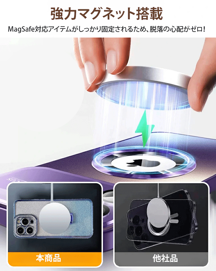 キラキラiPhoneケース