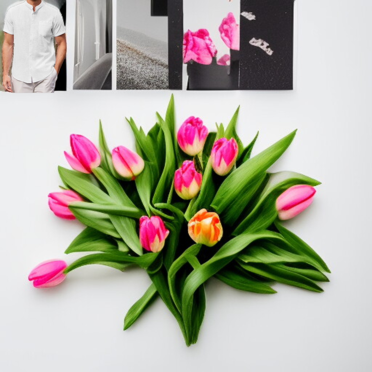 綿麻メンズシャツ