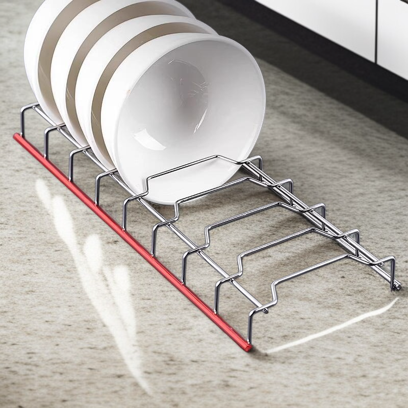 Modern kitchen organizer rack for dishes
