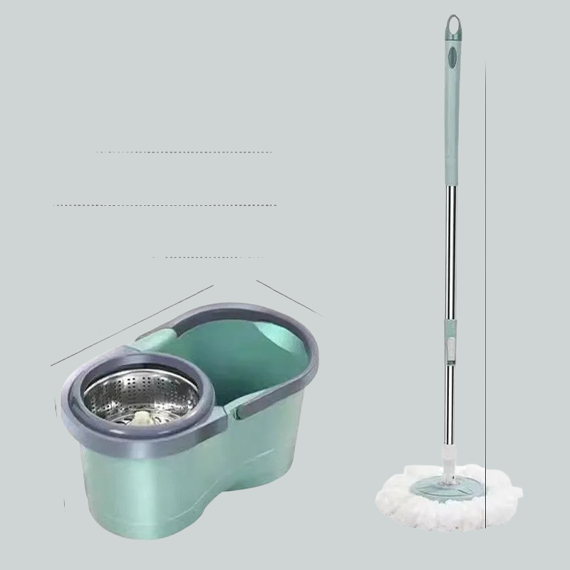 Fully automatic dehydration spin mop