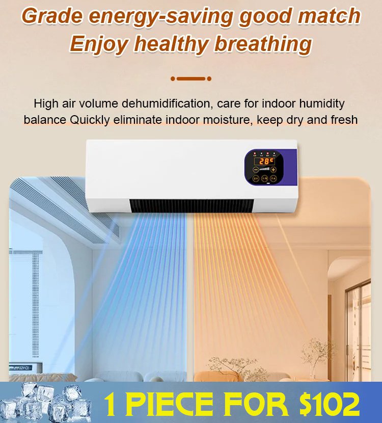 Wall-mounted Heating and Cooling Air Conditioner