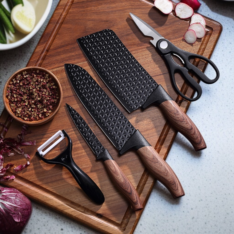 새로운 스테인리스 스틸 칼 세트