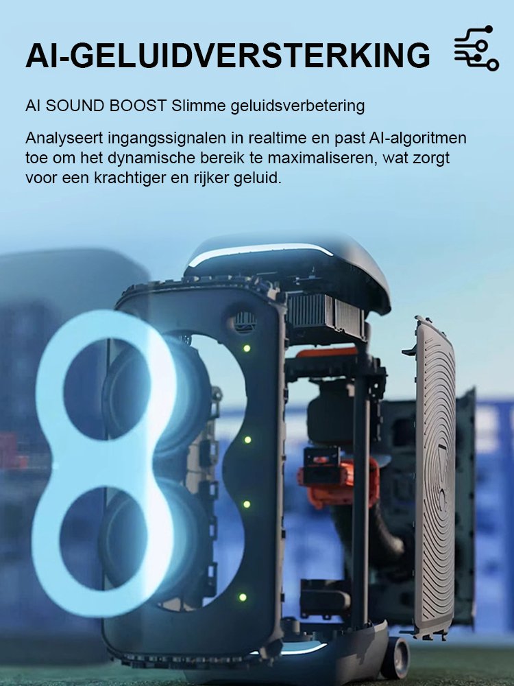 【Microfoon verzenden】Draadloze Bluetooth-luidspreker met diepe bas