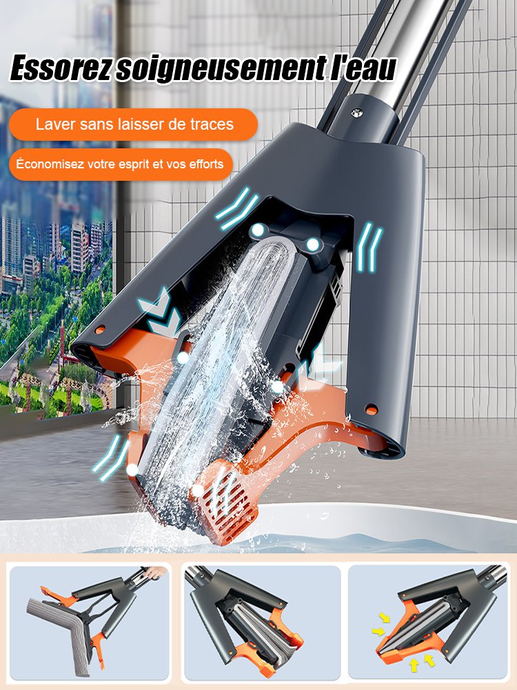 2024 nouvelle colle domestique coton absorbant balai dieu