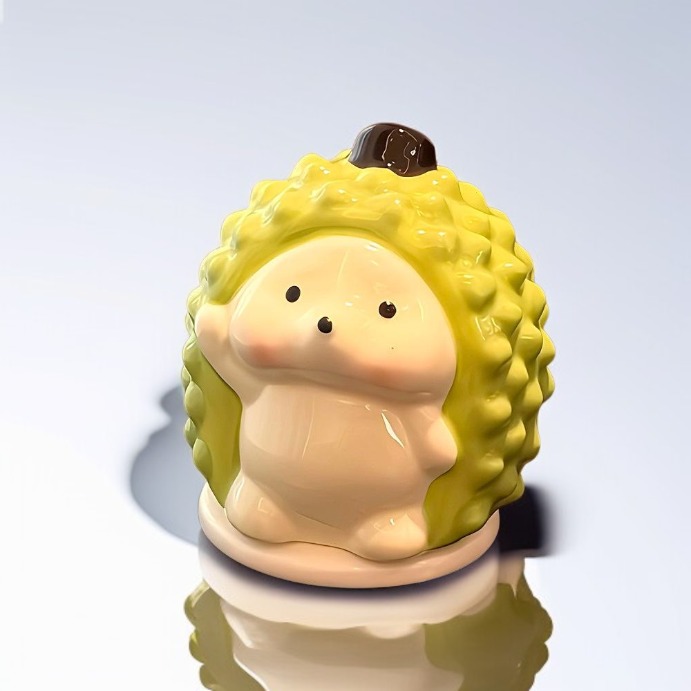 작은 고슴도치 세라믹 이쑤시개 상자