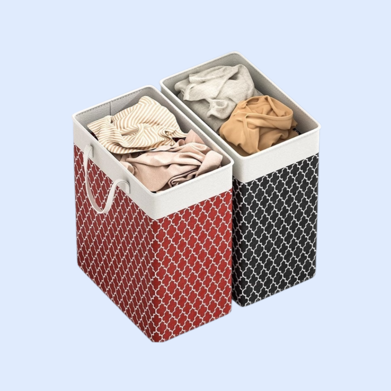 Household waterproof largecapacity fabric laundry basket