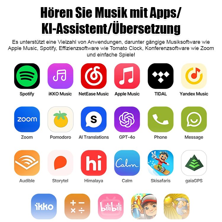Neue Bluetooth-Kopfhörer mit Touch-Display