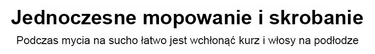 Nowoczesny mop płaski do mycia podłóg
