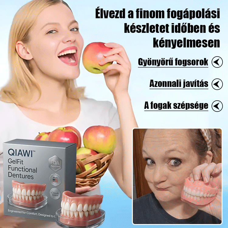 Fogászati kozmetikai műfog díszítő készlet