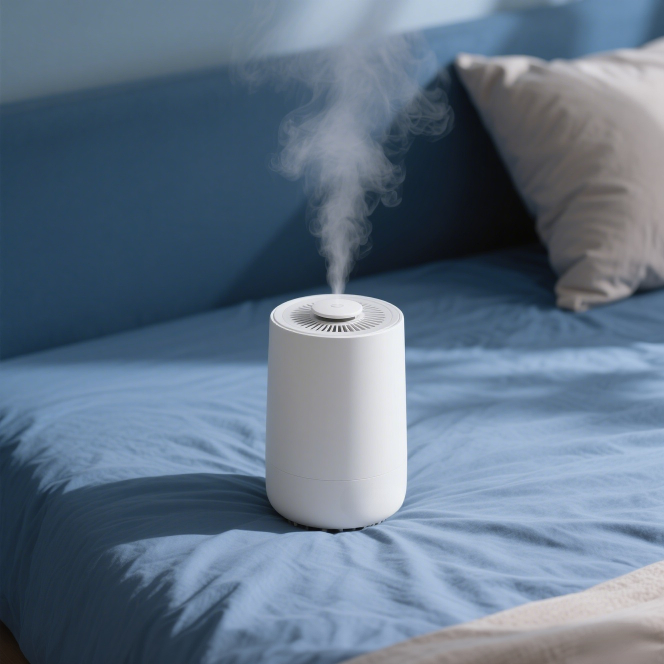 Powerful mist output from large spray humidifier