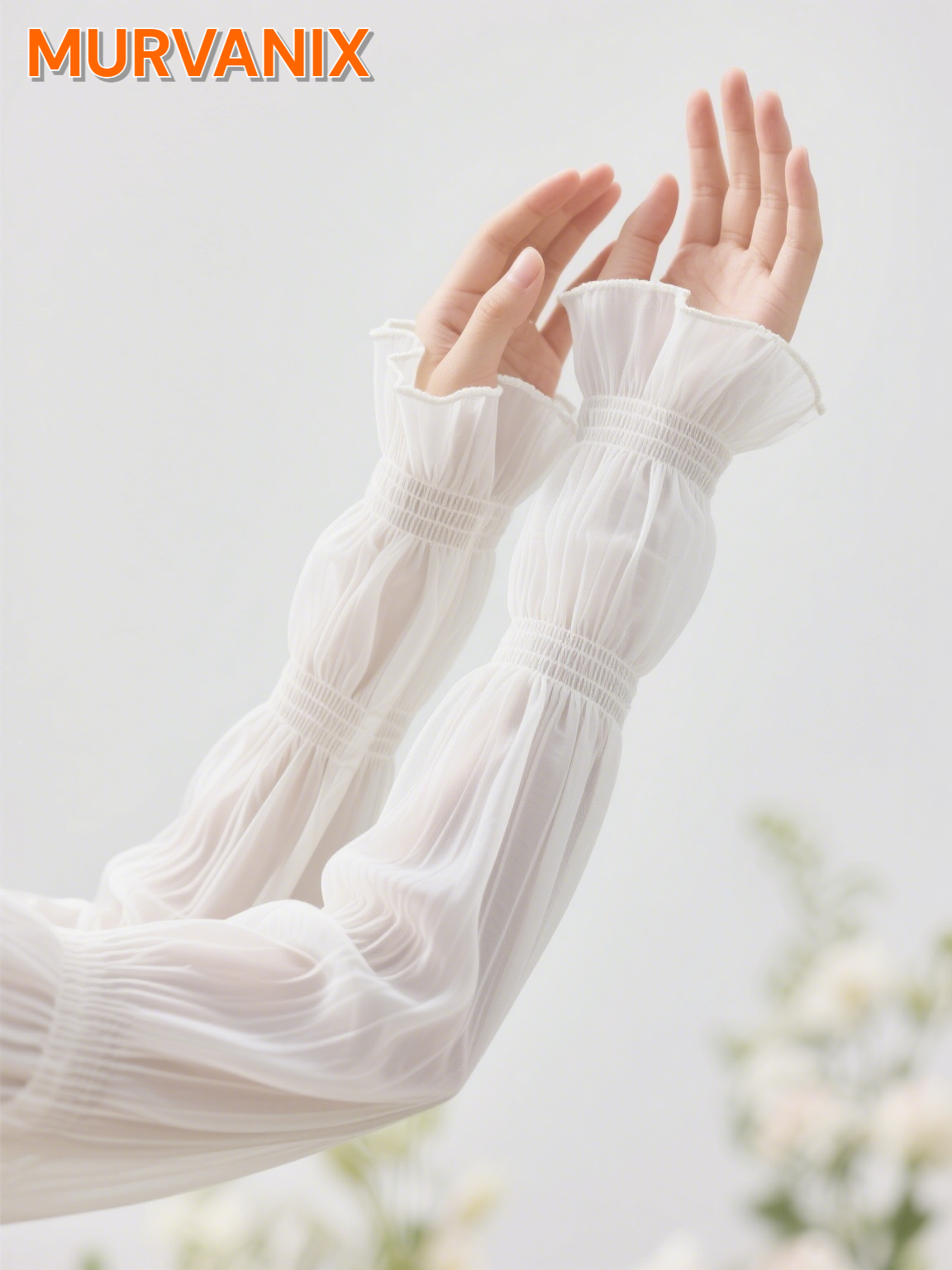Sonnenschutz Lace Arm Sleeves für Damen
