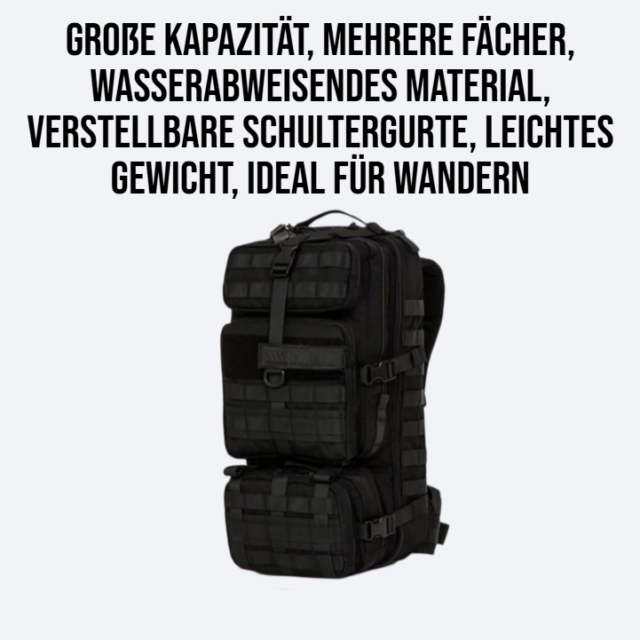 Große Kapazität Outdoor Sport Wandern Schultersack
